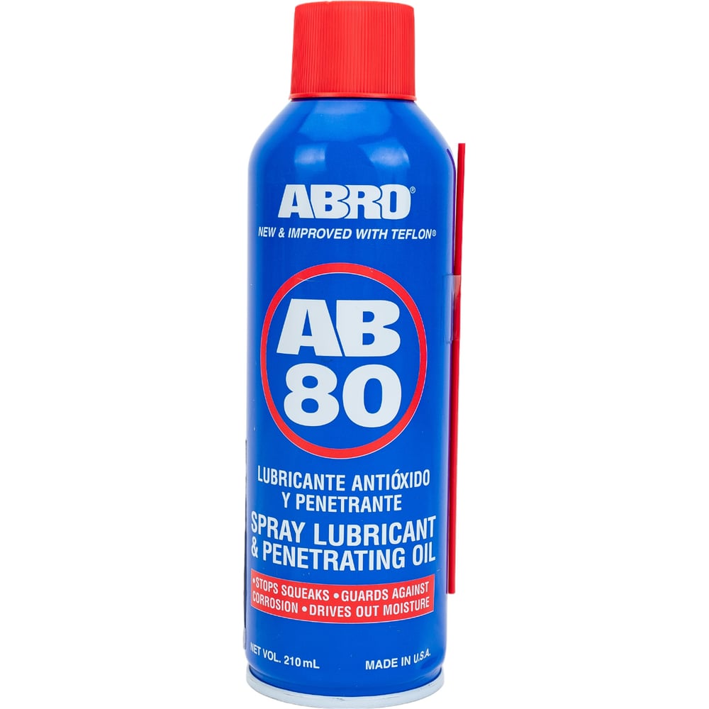 Универсальная смазка-спрей ABRO литиевая смазка спрей abro