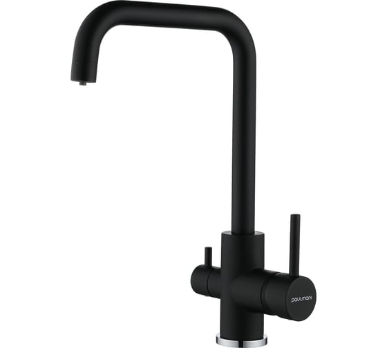 Изображение товара Смеситель для кухни Paulmark LOGAS антрацит полностью Lo213021-401TB