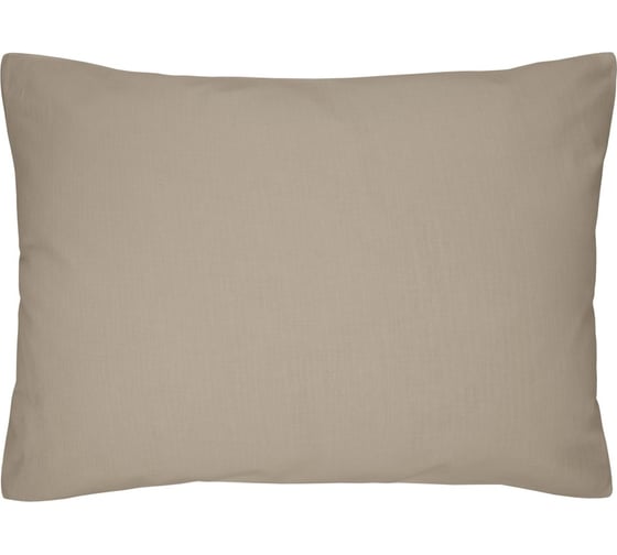 Изображение товара Набор наволочек Guten Morgen бязь, гладкокрашенный, бежевый 50x70 см 2 шт ННБгк-бж-50-70-2