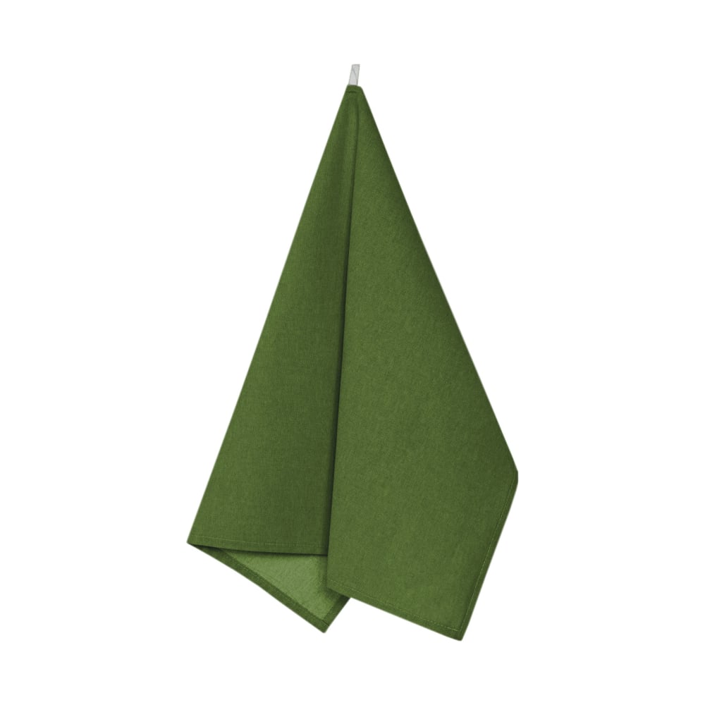 Изображение товара Полотенце Guten Morgen рогожка зеленое 45x60 см для дома и отдыха