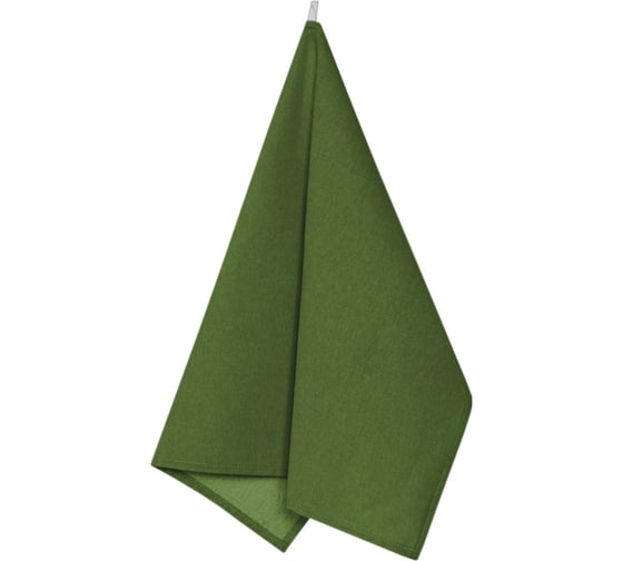 Изображение товара Полотенце Guten Morgen рогожка, зеленый, 45x60 см Пр-Зел-45-60