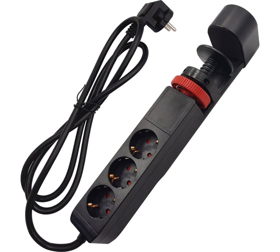 Изображение товара Стойка-удлинитель для столешницы ООО "ОПТИКОМ ЭЛЕКТРИК" вертикальная, с заземлением и выключателем 3 гнезда 16А, 2xUSB Type-A, 1xUSB Type-C 1594.3599