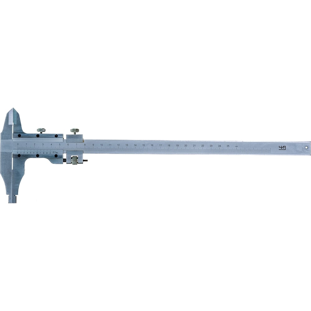 Изображение товара Штангенциркуль ЧИЗ ШЦ-2-250 0.1 с поверкой, профессиональный инструмент