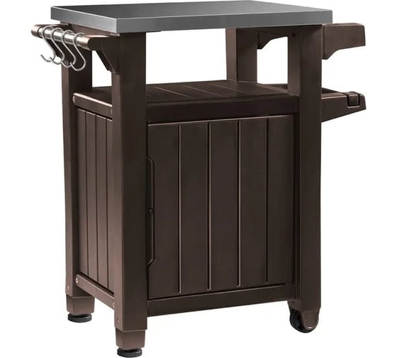 Изображение товара Столик для барбекю Keter UNITY 105 L коричневый 230410