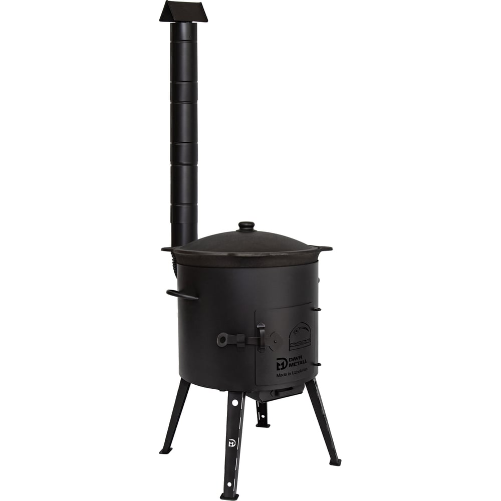 Изображение товара Казан с печкой Davr Metall 16 л