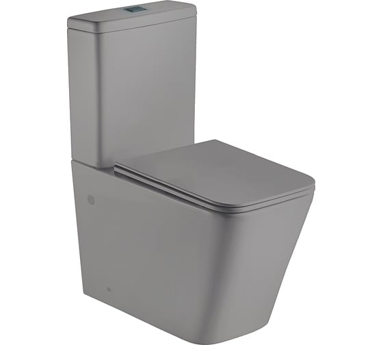 Изображение товара Унитаз компакт WeltWasser WW GELBACH 001 XL MT-GR 10000005777