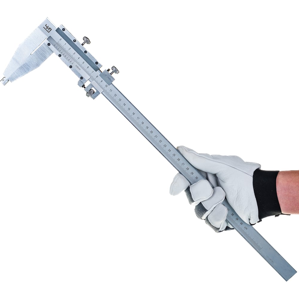 Изображение товара Профессиональный штангенциркуль ЧИЗ ШЦ-3-400 0,05 с поверкой 400 мм