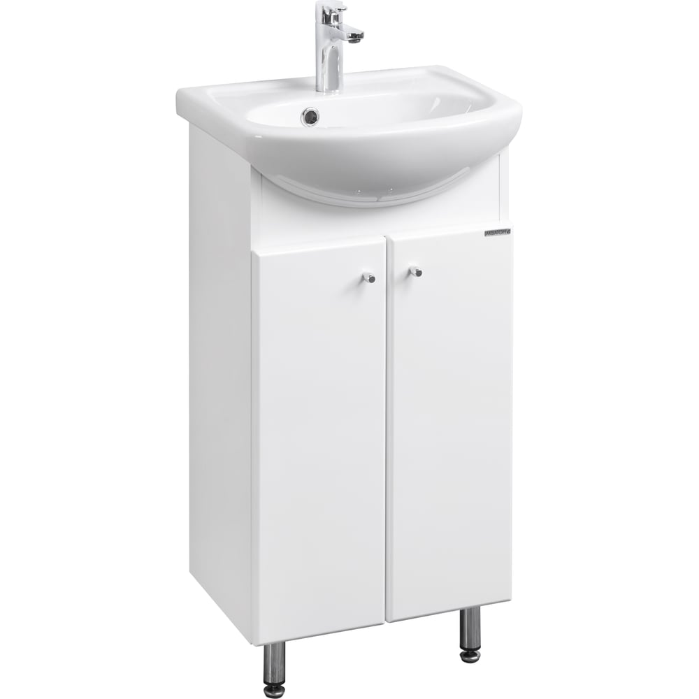 Изображение товара Тумба AQUATON Мира Н 45 00022020 для ванной стильная и функциональная