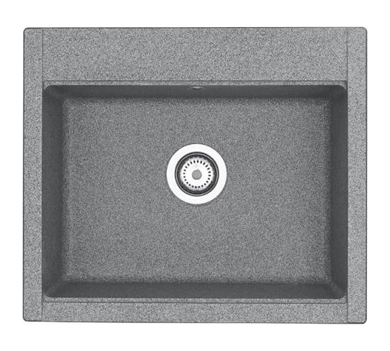 Изображение товара Кухонная Мойка AQUATON Делия 60 Серая NEW 00047357 1A715232LD230