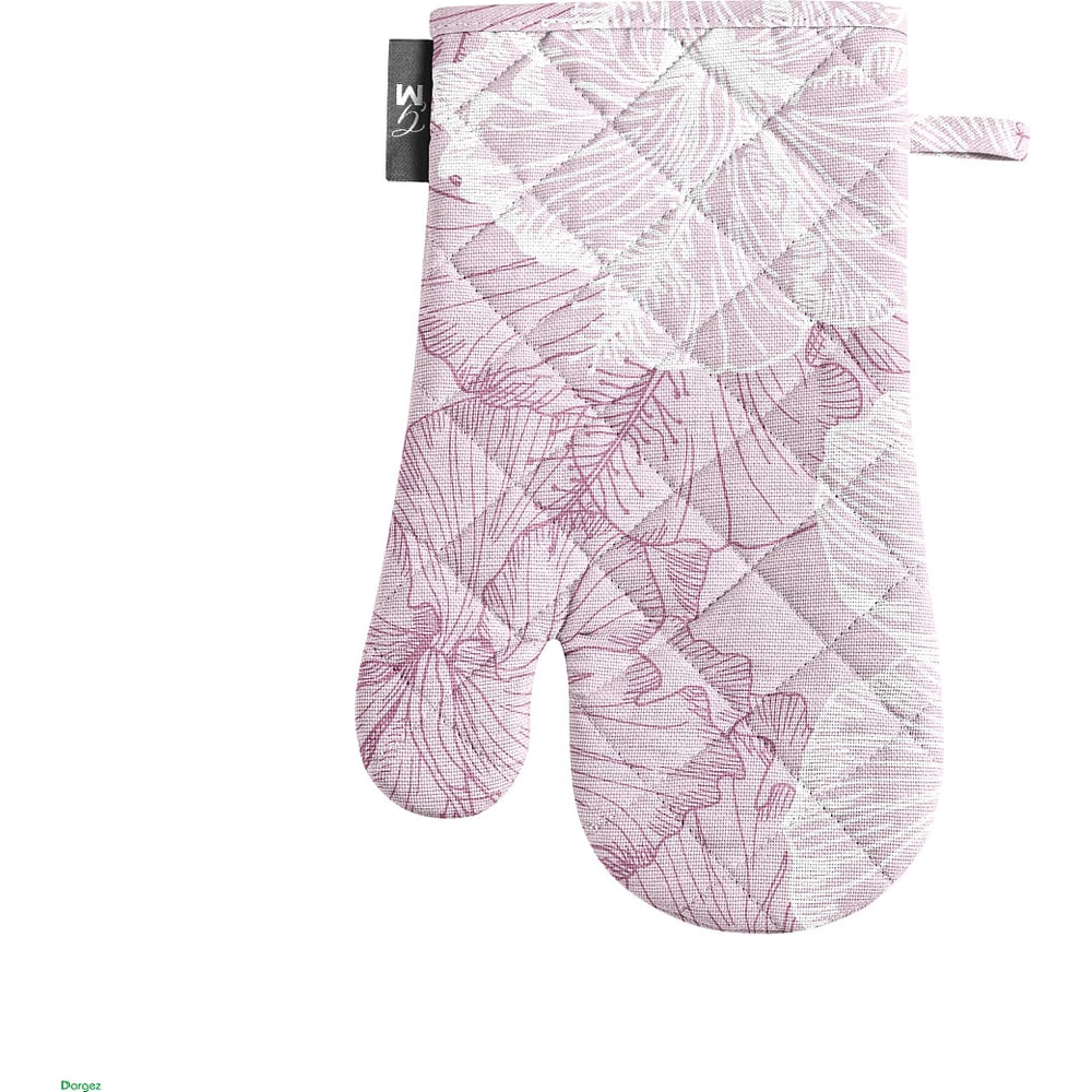 Изображение товара Варежка-прихватка Guten Morgen рогожка Lovely flower 18x30 см