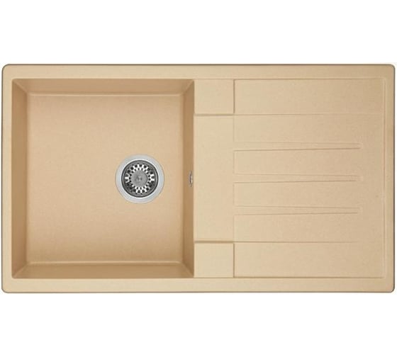 Изображение товара Кухонная Мойка AQUATON Верона Одинар.с Крыл.Латте NEW 00040536 1A710032VR260