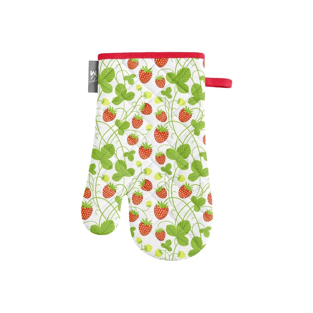 Изображение товара Варежка-прихватка Guten Morgen Земляника 18x30 см набор 2 шт