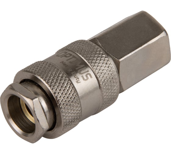 Изображение товара Соединение быстросъемное пневматическое с внутренней резьбой 3/8" Optimus OPT-730SFA