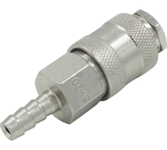 Изображение товара Соединение быстросъемное пневматическое под шланг 8 мм Optimus OPT-720SHA