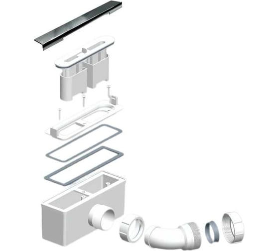 Изображение товара Сифон для поддона WeltWasser WW TRАВ 10 CR 10000000911