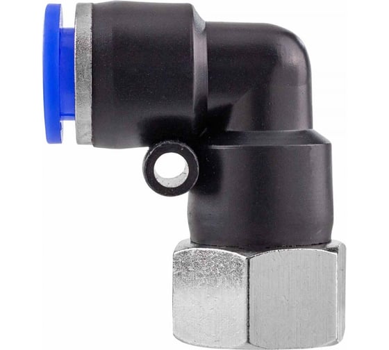 Изображение товара Фитинг угловой для пластиковых трубок 8 мм с внутренней резьбой 1/4 Forsage F-SPLF08-02(59411)