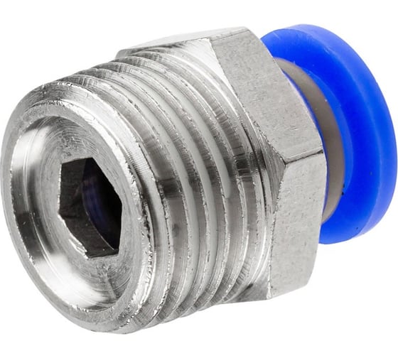 Изображение товара Фитинг для пластиковых трубок 8 мм с наружной резьбой 3/8 Forsage F-SPC08-03(59370)