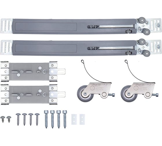 Изображение товара Доводчик Mebax для шкафа-купе с роликами в комплекте 00-00000273