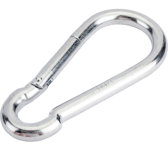 Изображение товара Карабин ЗУБР DIN 5299С, 12 мм, 1 шт, оцинкованный 304546-12