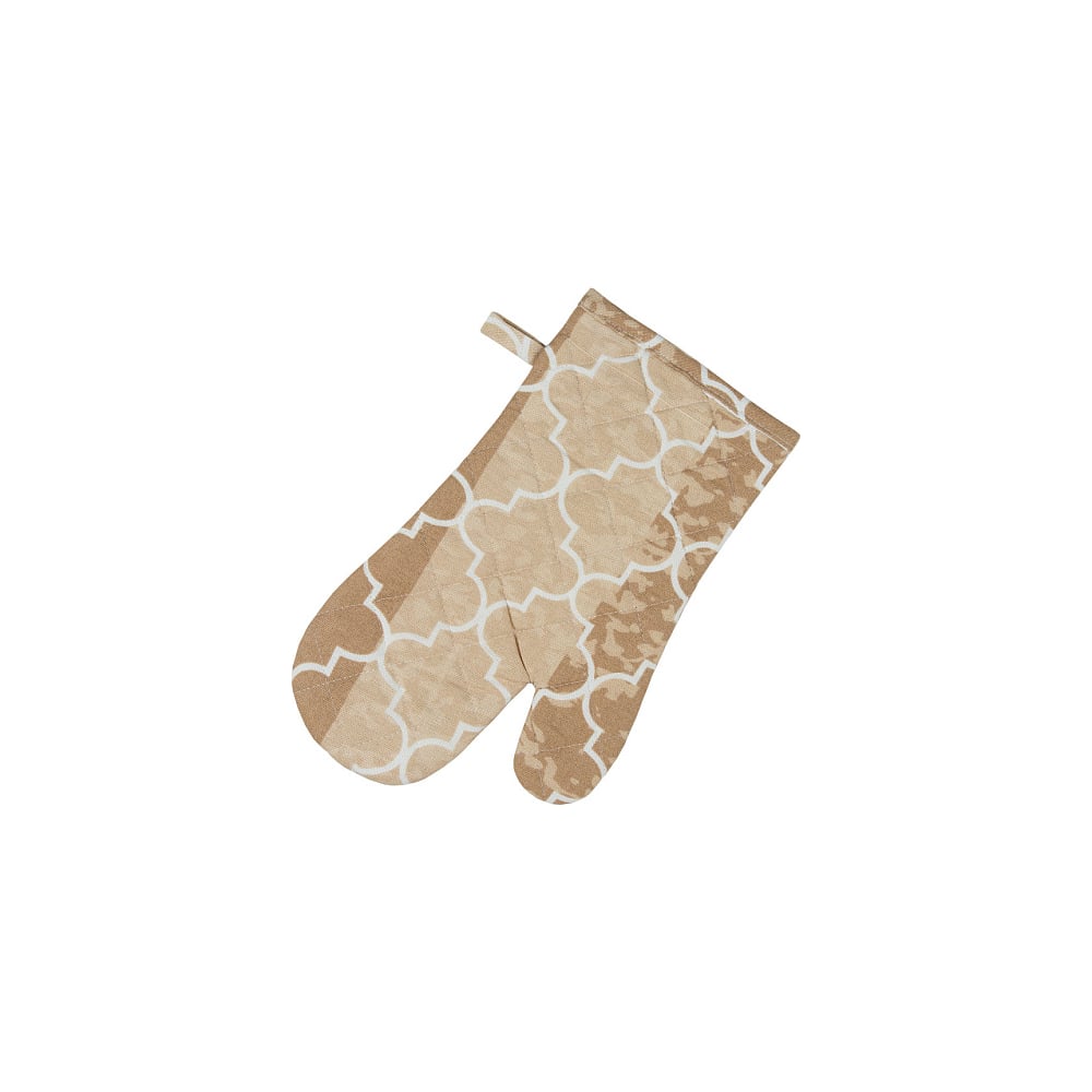 Изображение товара Варежка-прихватка Guten Morgen Рогожка бежевый 18x30 см