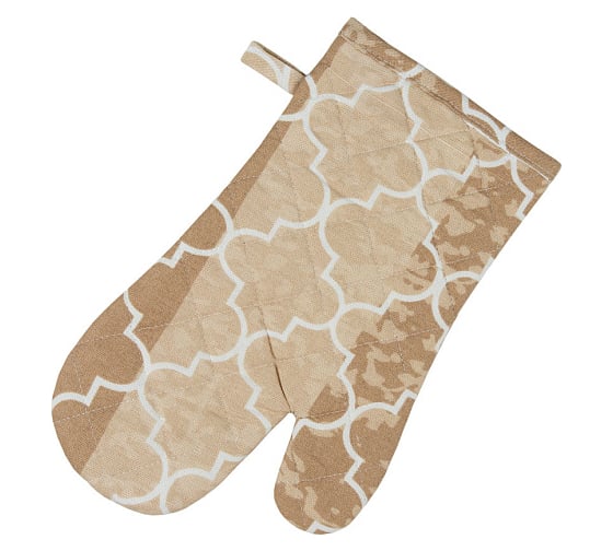 Изображение товара Варежка-прихватка Guten Morgen Рогожка, Марокко бежевый, наб. (18x30 см) ВР-МАРБ-18-30