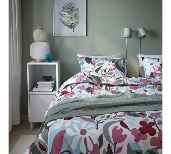 Изображение товара Набор наволочек Guten Morgen Бязь, рис. 1174, Korskovall 70x70 см (2 шт.) ННБн-1174-70-70