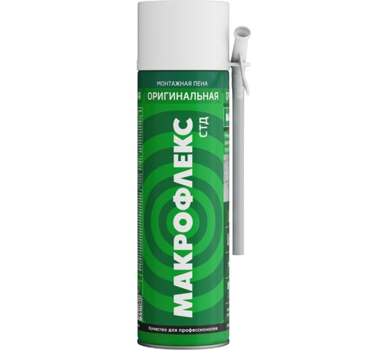 Изображение товара Монтажная пена МАКРОФЛЕКС оригинальная СТД 500 мл 3048176