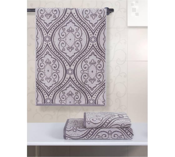 Изображение товара Полотенце Guten Morgen Рогожка, Орнамент Венеция, наб. (45x60 см) Плрн-ОВ-45-60