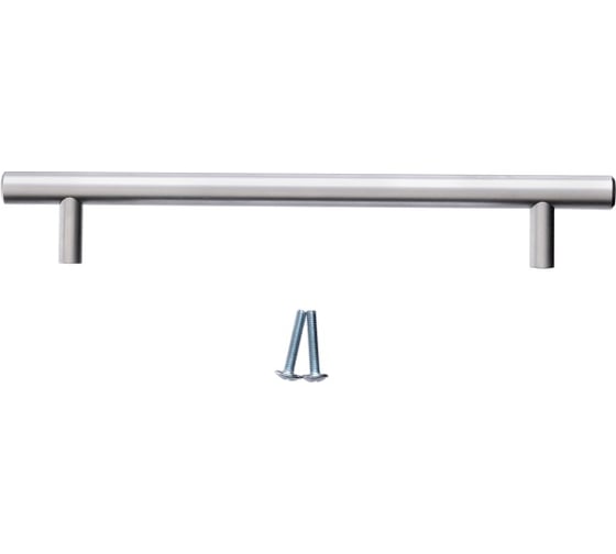 Изображение товара Ручка-рейлинг Mebax d=12 мм, 320/400 мм матовый хром 00-00000317