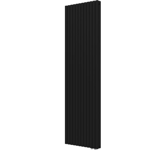 Изображение товара Радиатор КЗТО QUADRUM 30 V 2-1750-12 U RAL1T103S9005 черный матовый муар QUD30V2175012URAL1T103S9005