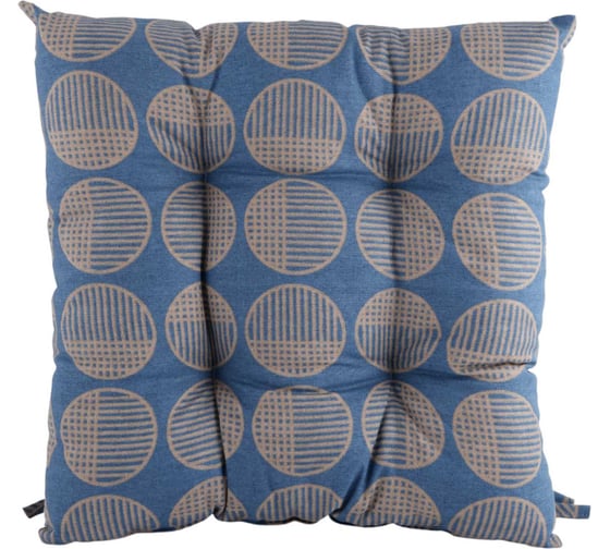 Изображение товара Набор высоких подушек на стул Guten Morgen Рогожка, Мозаика (40x40 см (2 шт.)) НПВмоз-40-40-2