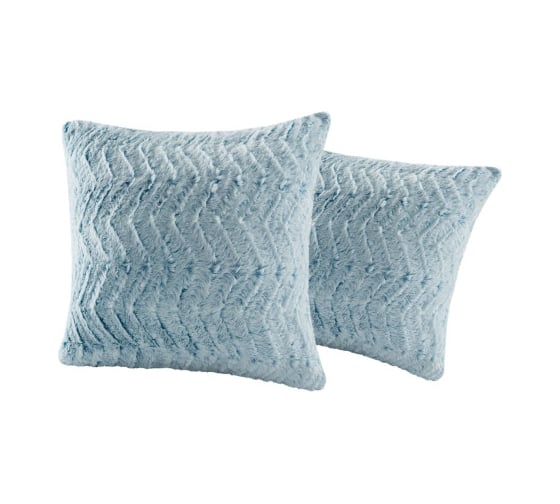 Изображение товара Подушка декоративная Guten Morgen Мех искусственный, Лагуна (40x40 см) ПД-Лагун-40-40