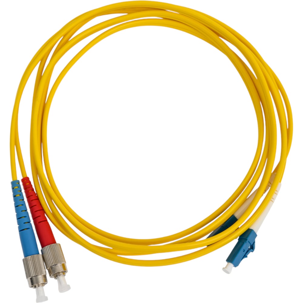 Изображение товара Оптический патч-корд TopLAN симплексный SM 2м FC-LC низкие потери