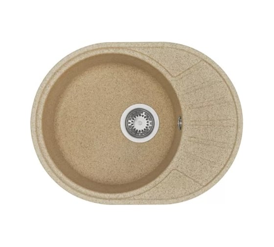 Изображение товара Кухонная мойка AQUATON Чезана песочный NEW 00036672