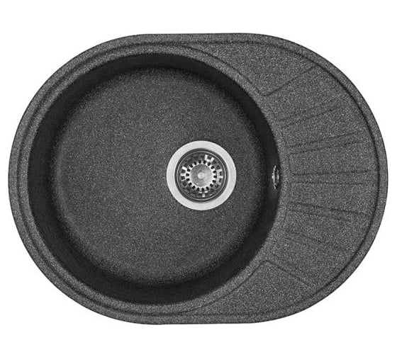Изображение товара Кухонная мойка AQUATON Чезана графит NEW 00040678
