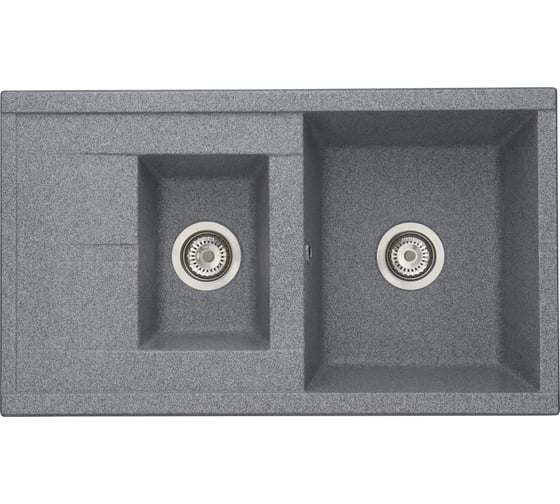 Изображение товара Кухонная Мойка AQUATON Делия 87 Серая NEW 00056160 1A716232DE230