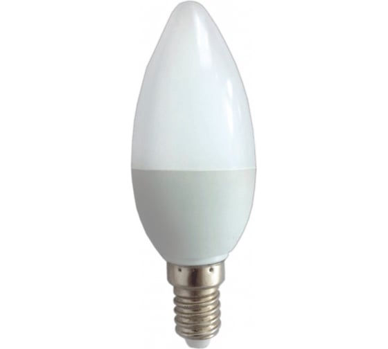 Изображение товара Лампа Вымпел, С37, Е14, 3Вт, холодный свет, пластиковый корпус 9025