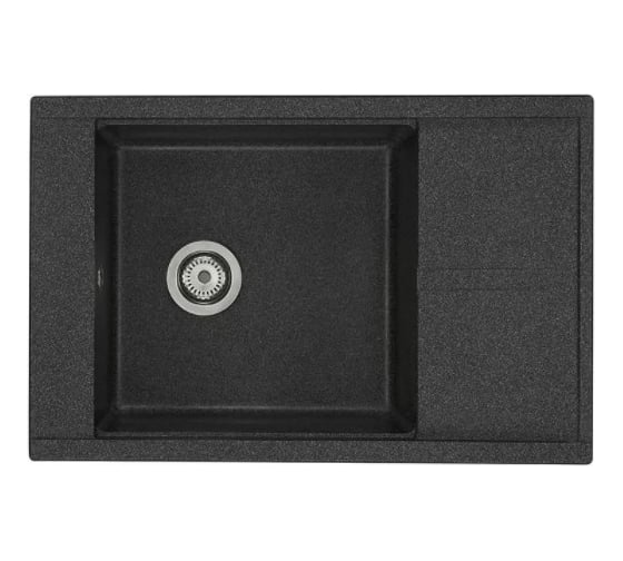 Изображение товара Кухонная Мойка AQUATON Делия 78 Графит NEW 00046738 1A715132DE210
