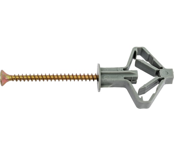 Изображение товара Дюбель для гипсокартона Стройбат 10x50 с шурупом 40 шт 059041