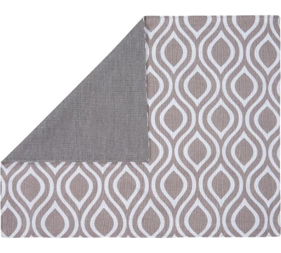 Изображение товара Набор подставок (салфеток) под приборы Guten Morgen Рогожка, Верано, комби (35x45 см (2 шт.)) СС-Вер-35-45-2