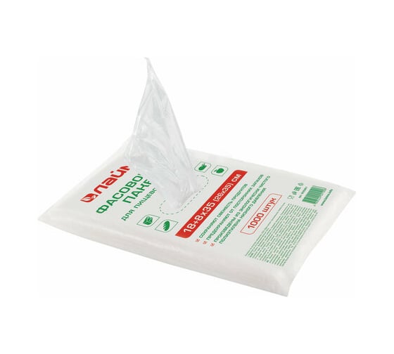 Изображение товара Фасовочные пакеты LAIMA 26х35,1000 шт, ПНД, 7 мкм, евроупаковка, 605961