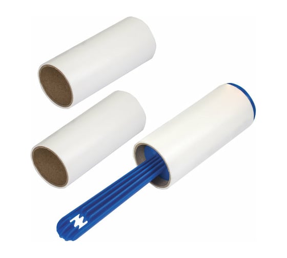 Изображение товара Ролик для чистки одежды и удаления ворса ЛАЙМА 2 сменных блока по 20 листов, экстра липкость 605399