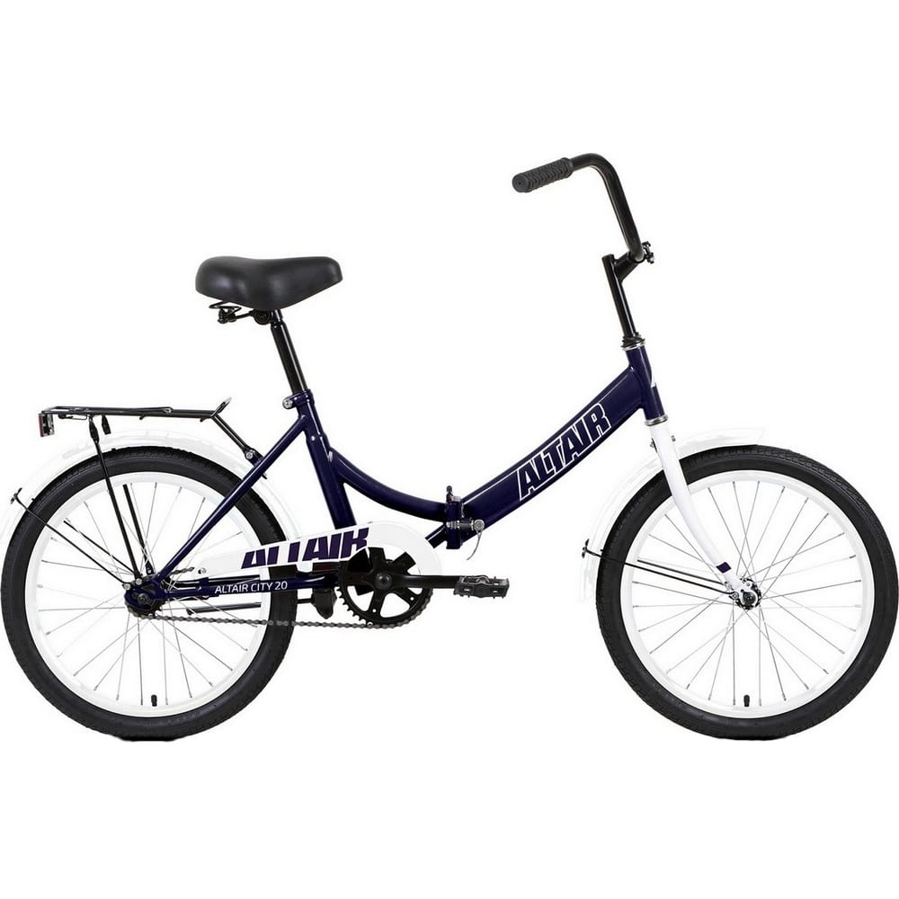 фото Велосипед altair 20, 2020 г, темно-синий/белый rbkt1yf01003