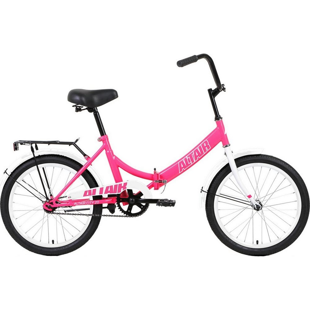 фото Велосипед altair 20, 2020 г, розовый/белый rbkt1yf01005