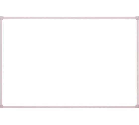 Изображение товара Магнитно-маркерная доска Attache Economy  BW-PL69 60х90, ПВХ профиль 926653