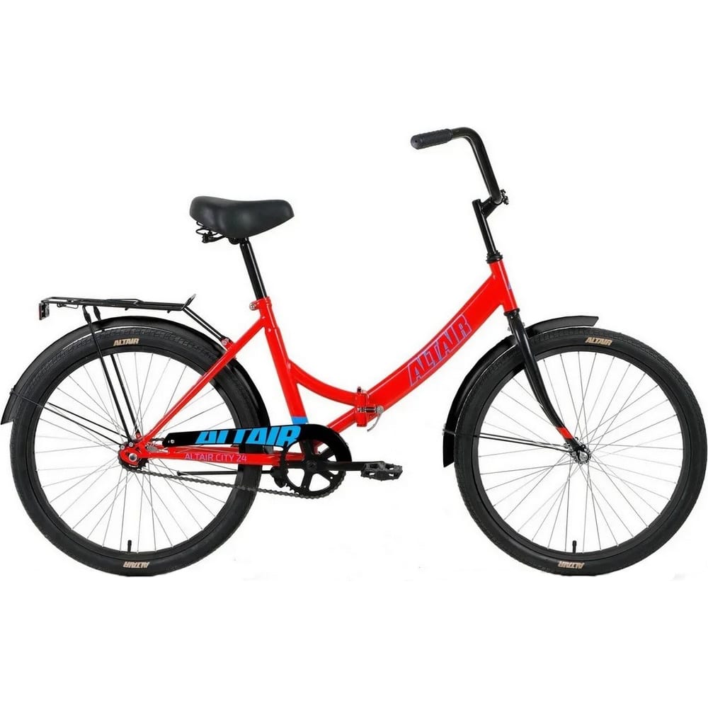фото Велосипед altair 24 красный/голубой rbkt1yf41007