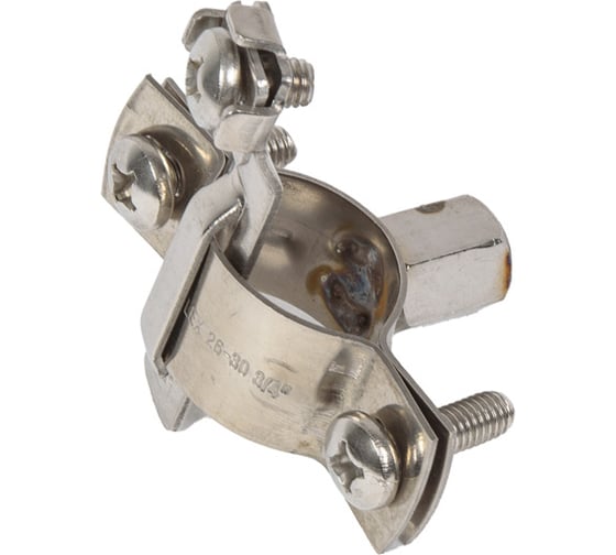 Изображение товара Трубный хомут заземления FORTISFLEX ТХЗ INOX 3/4 83237