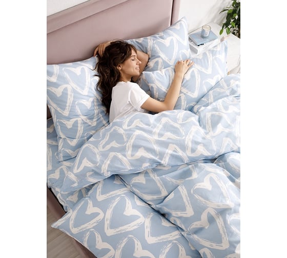 Изображение товара Набор наволочек Guten Morgen бязь, рис. 1150, Affairs of the heart 70x70 см, 2 шт. ННБн-1150-70-70-2