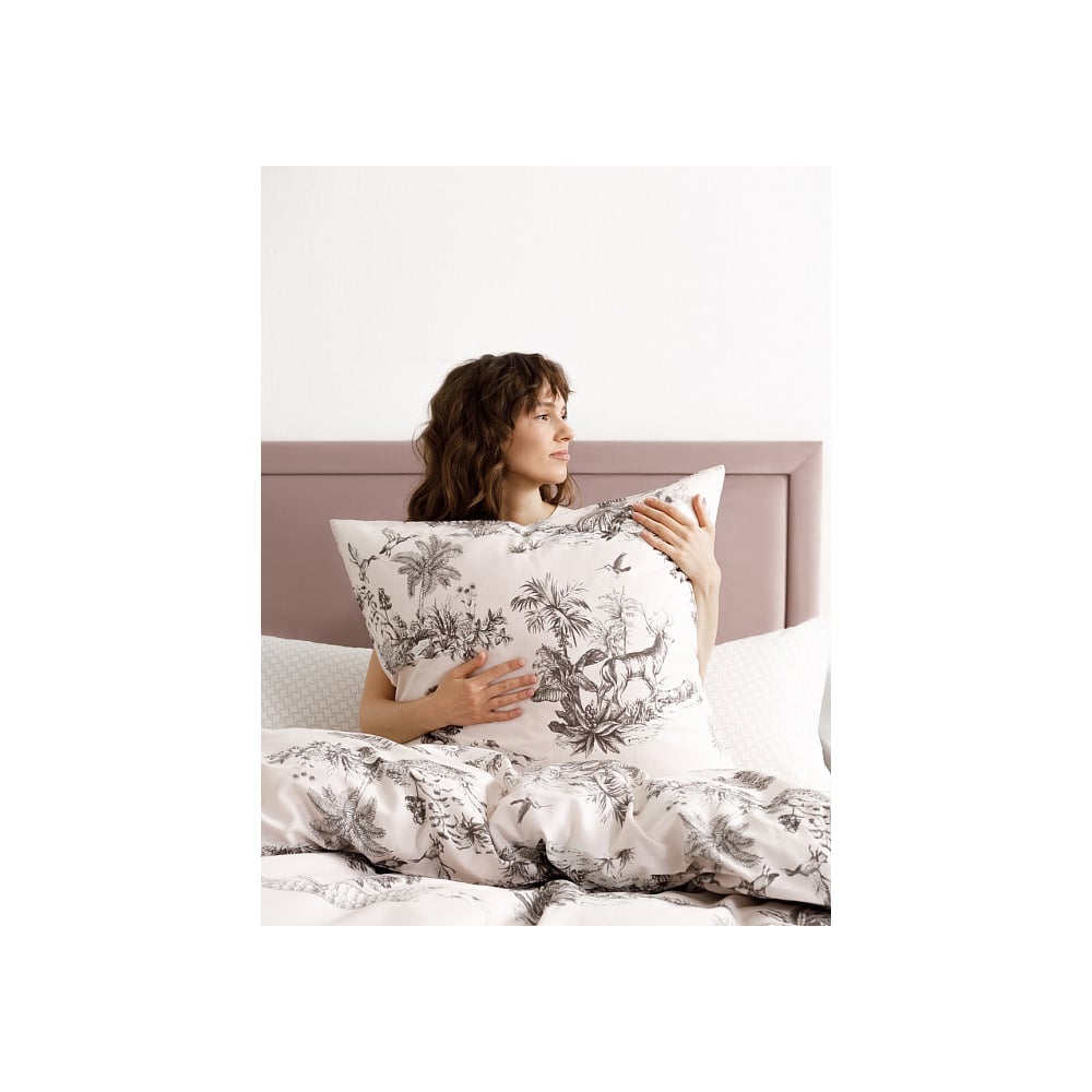 Изображение товара Набор наволочек Guten Morgen из бязи 70x70 см, 2 шт, стиль с рисунком