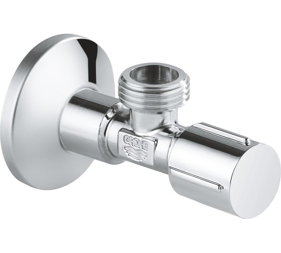 Изображение товара Угловой вентиль Grohe 1/2", хром 22041001